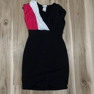 Baby Phat Y2K Bodycon Colorblock Dress Women’s Medium